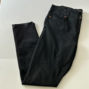 Lucky brand black jeans size  14  - faded style. Excellent condition.